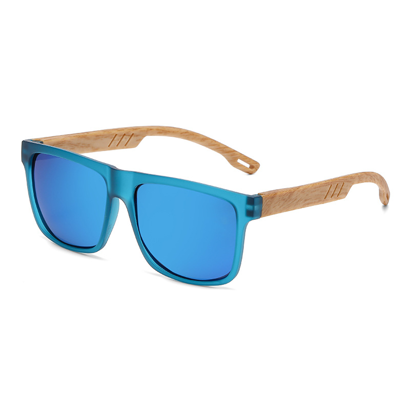 VINTAGE BAMBOO WOOD POLARIZED SUNGLASSES