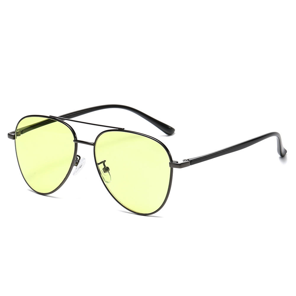 LARGE FRAME METAL NIGHT VISION COLOR CHANGING MULTI-FOCAL READING GLASSES