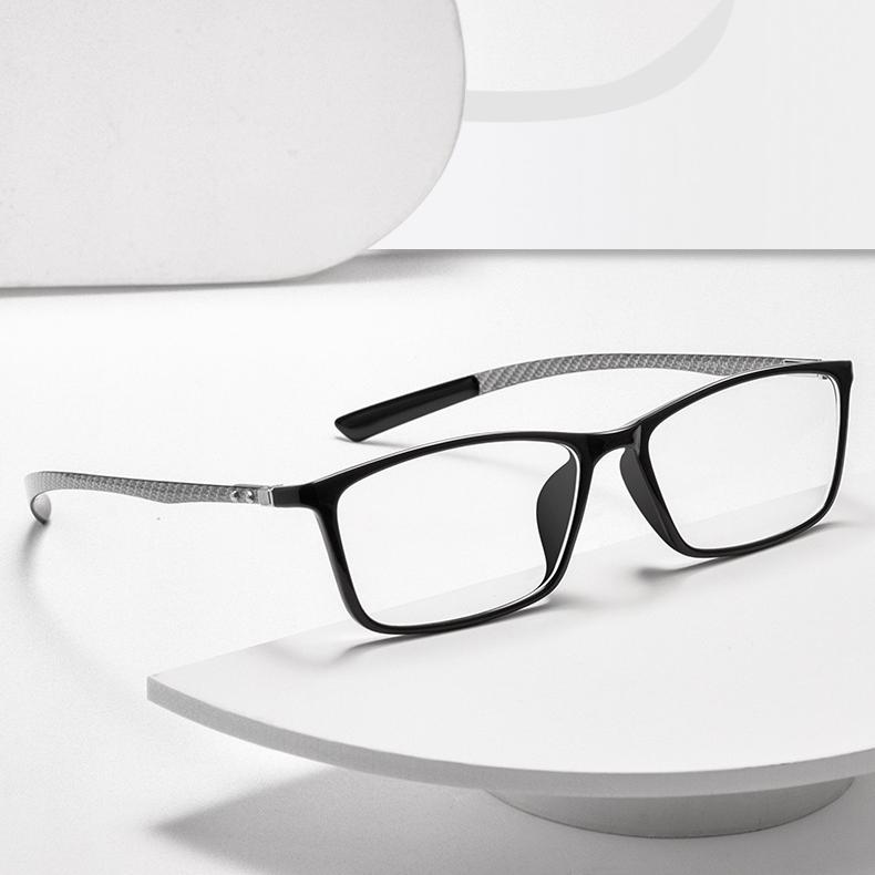 ビジネス用カーボンファイバー 超軽量ブルーライトカット老眼鏡