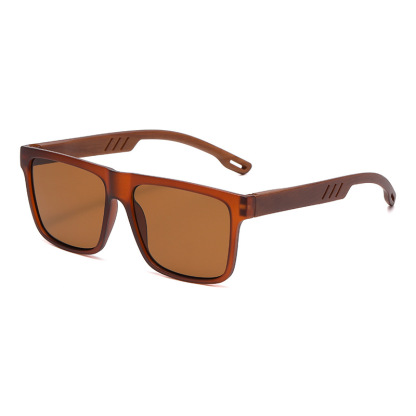 VINTAGE BAMBOO WOOD POLARIZED SUNGLASSES