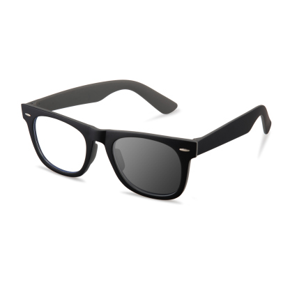 FASHION LARGE FRAME COLOR MATCHING GLASSES