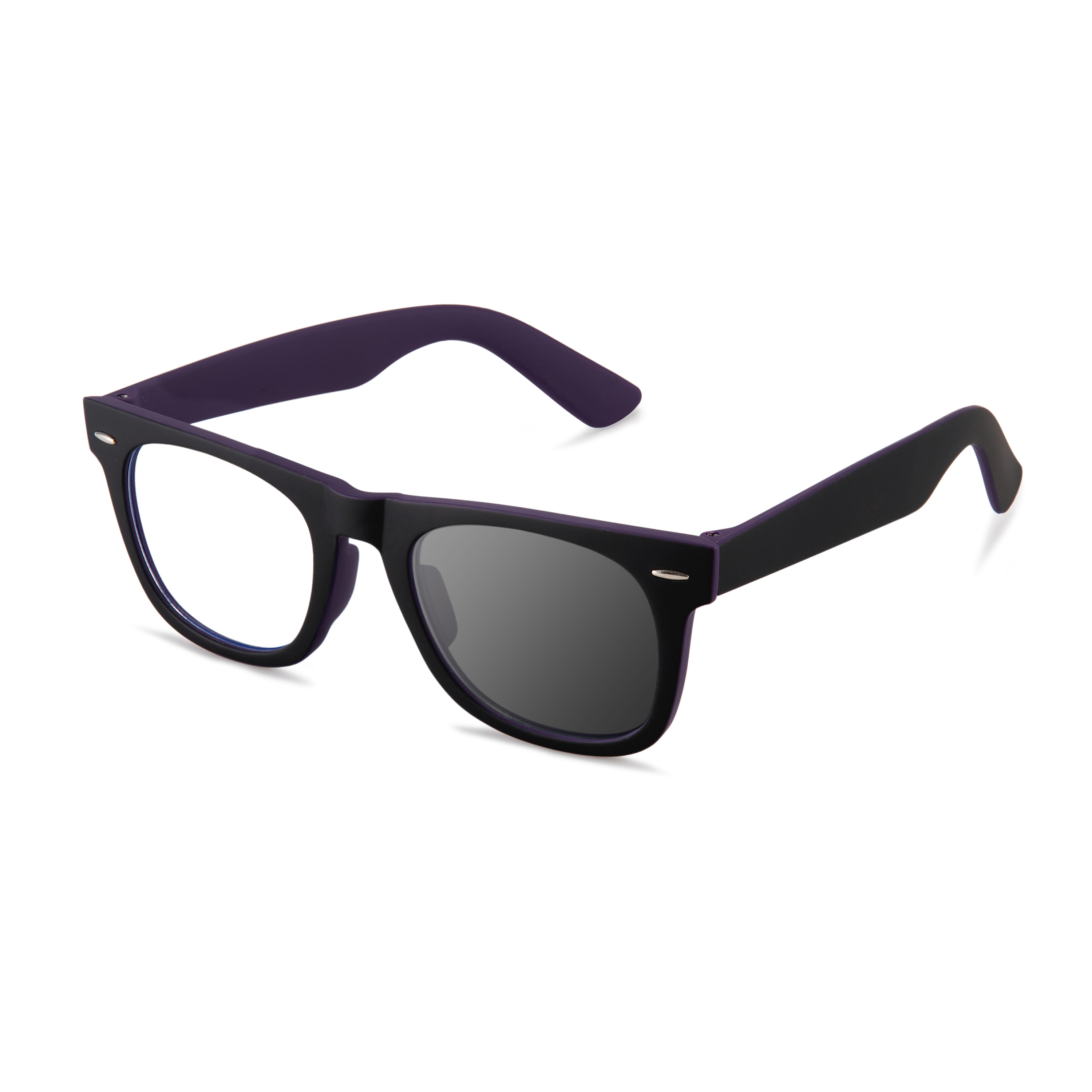 FASHION LARGE FRAME COLOR MATCHING GLASSES
