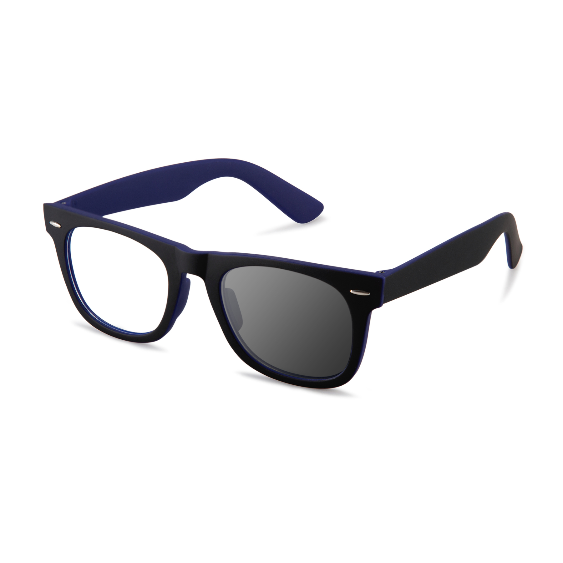 FASHION LARGE FRAME COLOR MATCHING GLASSES