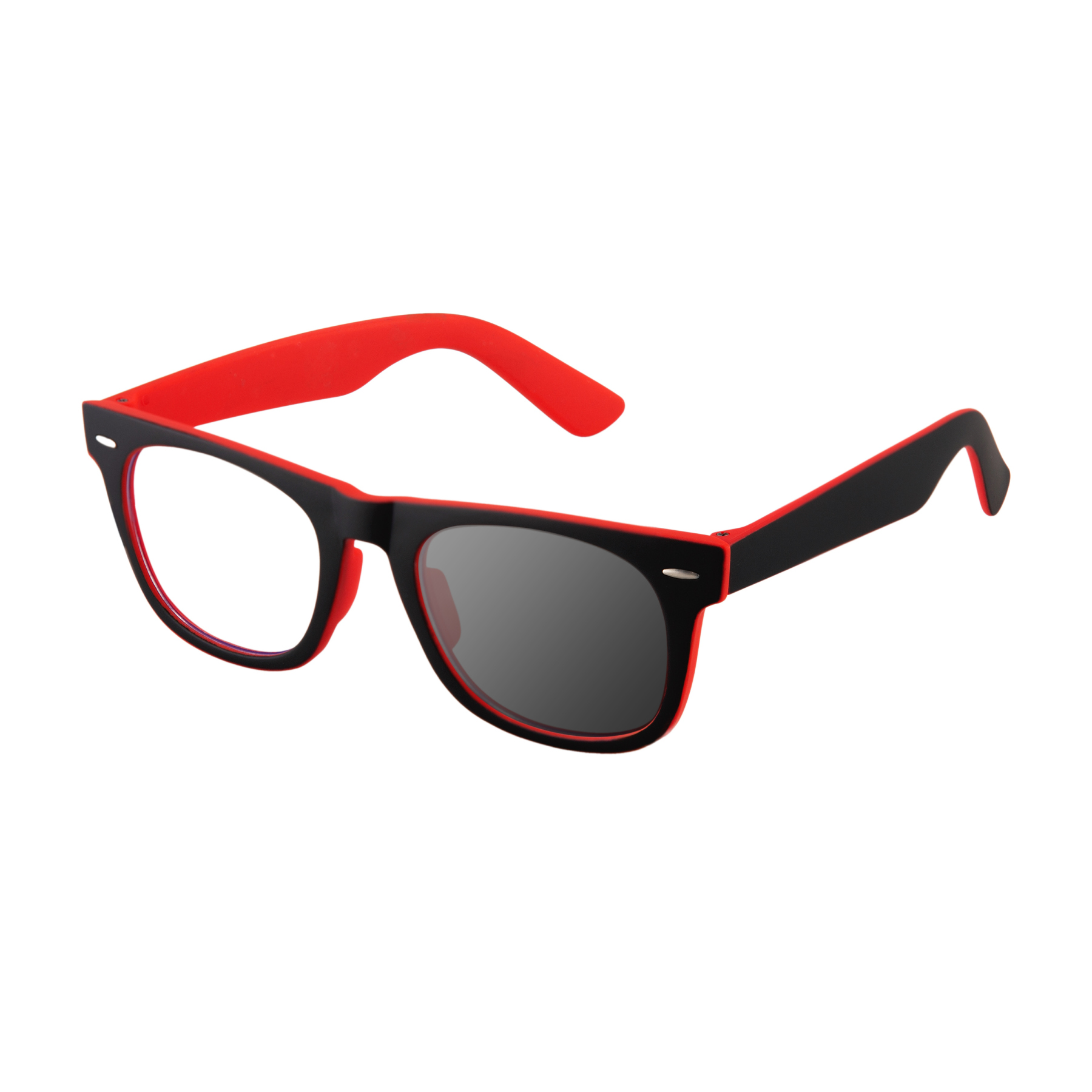 FASHION LARGE FRAME COLOR MATCHING GLASSES