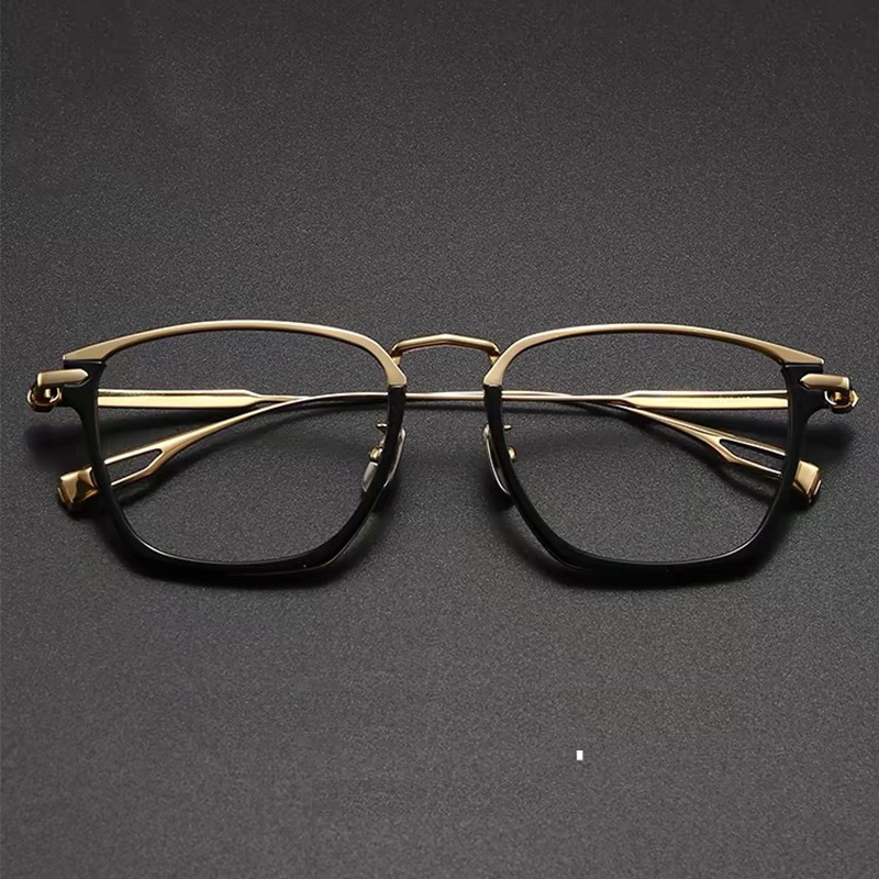 BUSINESS METAL FRAME RETRO BLUE LIGHT BLOCKING READING GLASSES