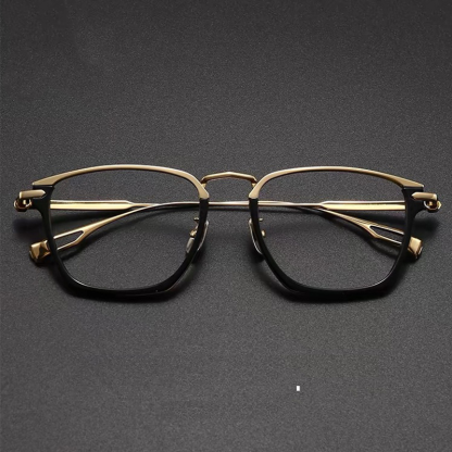BUSINESS METAL FRAME RETRO BLUE LIGHT BLOCKING READING GLASSES