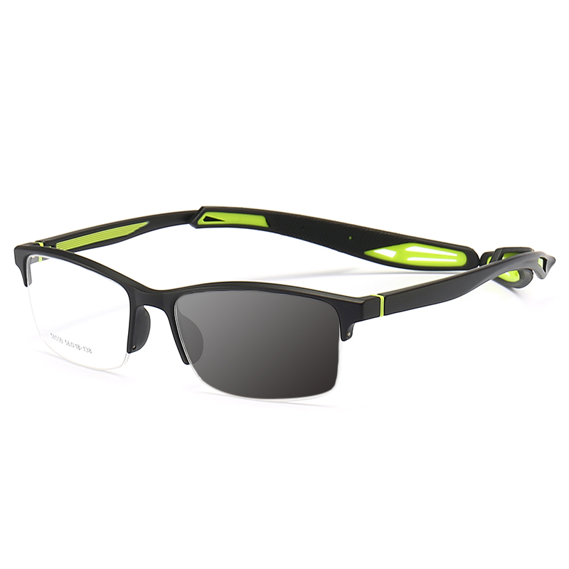SPORTS HALF-FRAME LONG-LEG COMFORTABLE BLUE LIGHT BLOCKING PHOTOCHROMIC GLASSES