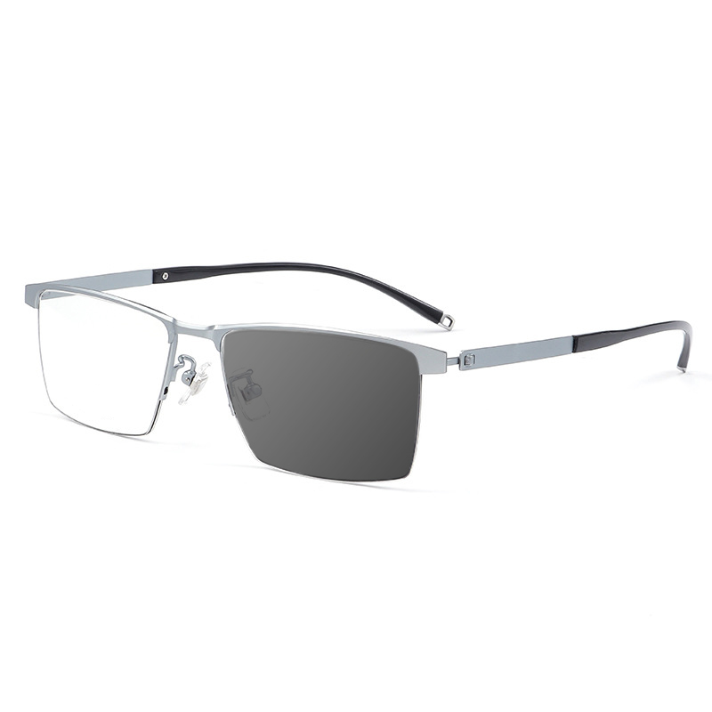 BUSINESS CASUAL PURE TITANIUM COLOR CHANGING MULTI-FOCAL READING GLASS