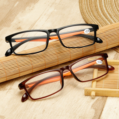 ULTRA-LIGHT SQUARE SMALL FRAME TR READING GLASSES