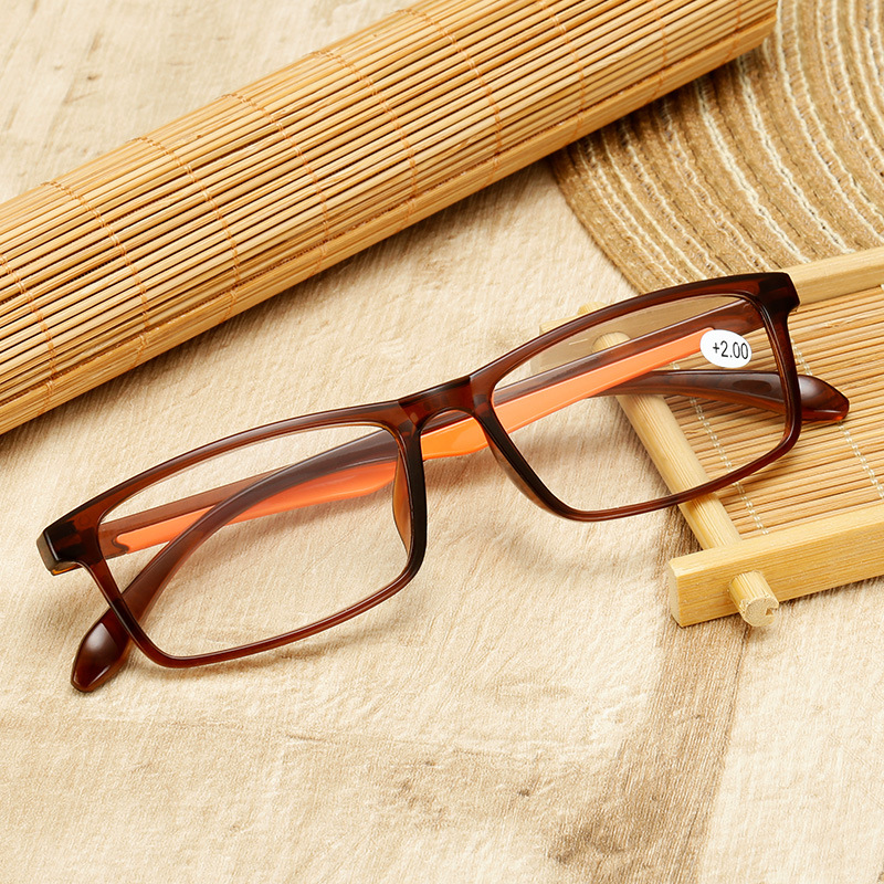 ULTRA-LIGHT SQUARE SMALL FRAME TR READING GLASSES