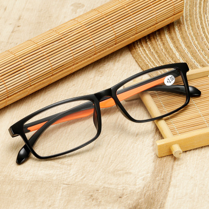 ULTRA-LIGHT SQUARE SMALL FRAME TR READING GLASSES