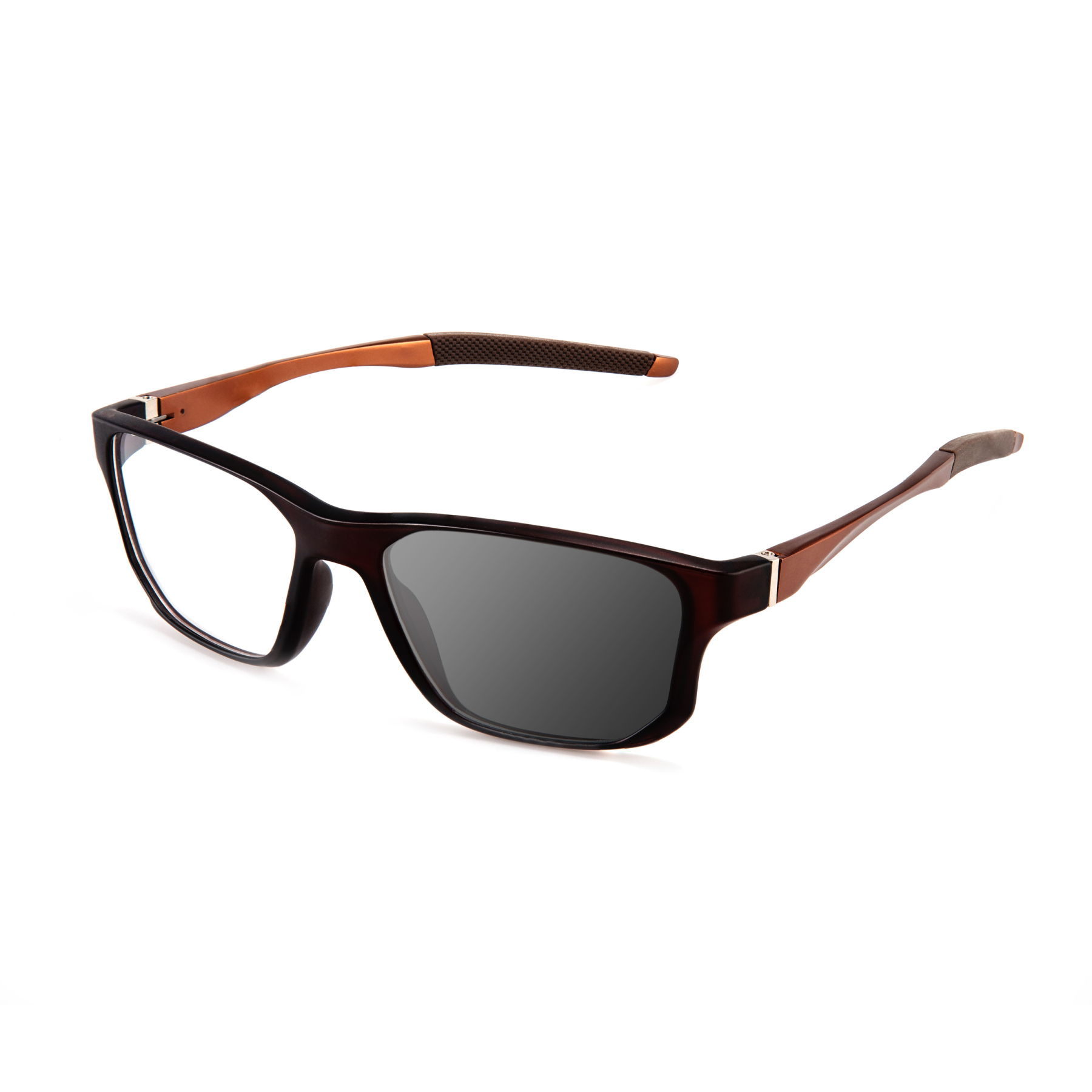 MEN'S POLYGONAL TR BUSINESS ANTI-BLUE LIGHT READING GLASSES