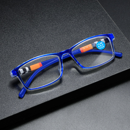 MEN'S FASHION PRINTED HD ANTI BLUE LIGHT PRESBYOPIA SUNGLASSES