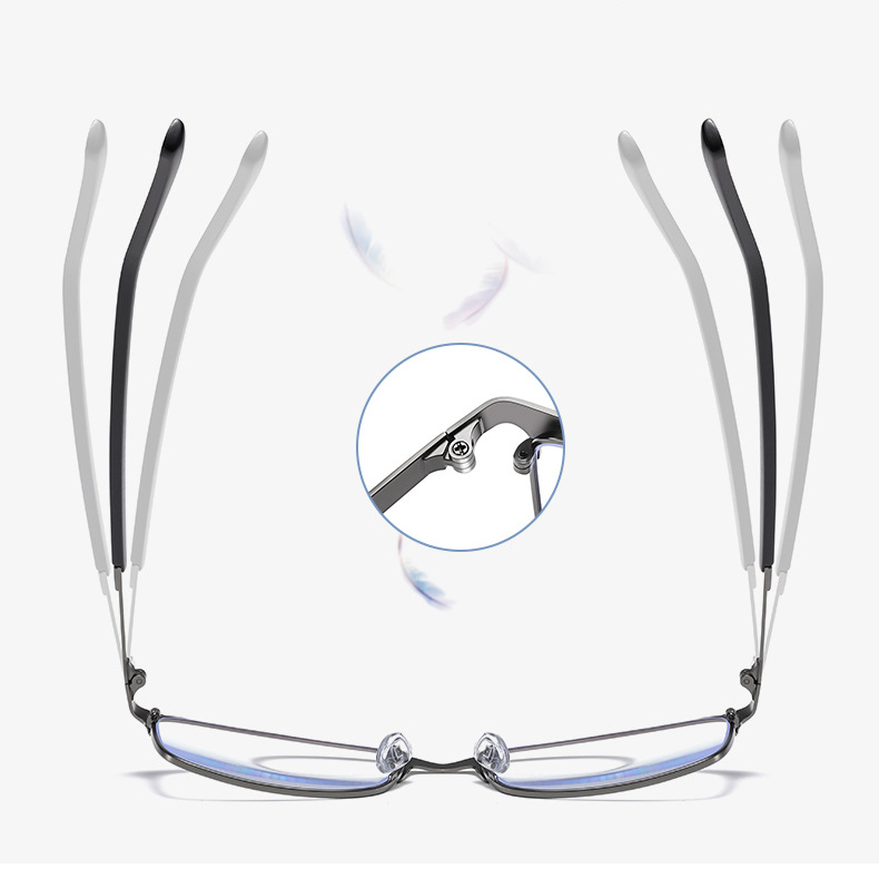 METAL ANTI-BLUE LIGHT PRESBYOPIC GLASSES