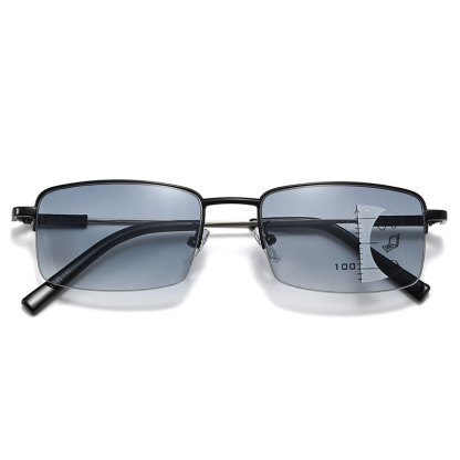 CASUAL PROGRESSIVE MULTIFOCAL COLOR CHANGING READING GLASSES