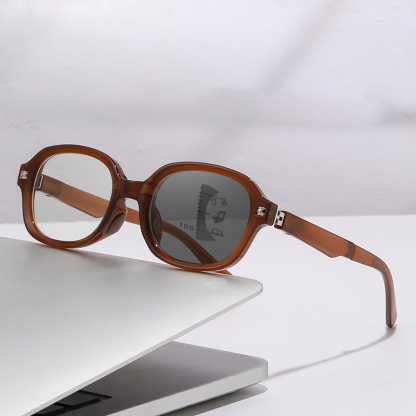 CASUAL PORTABLE FOLDABLE PHOTOCHROMIC READING GLASSES