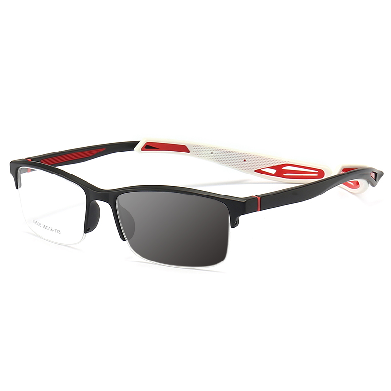 SPORTS HALF-FRAME LONG-LEG COMFORTABLE BLUE LIGHT BLOCKING PHOTOCHROMIC GLASSES