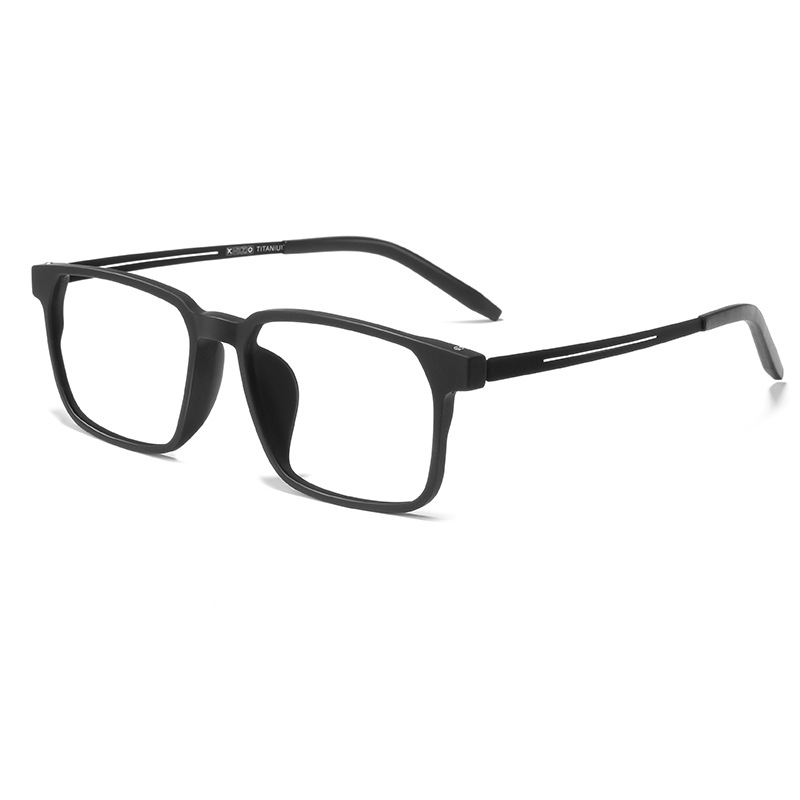 RUBBER TITANIUM FULL FRAME ANTI-BLUE LIGHT READING GLASSES
