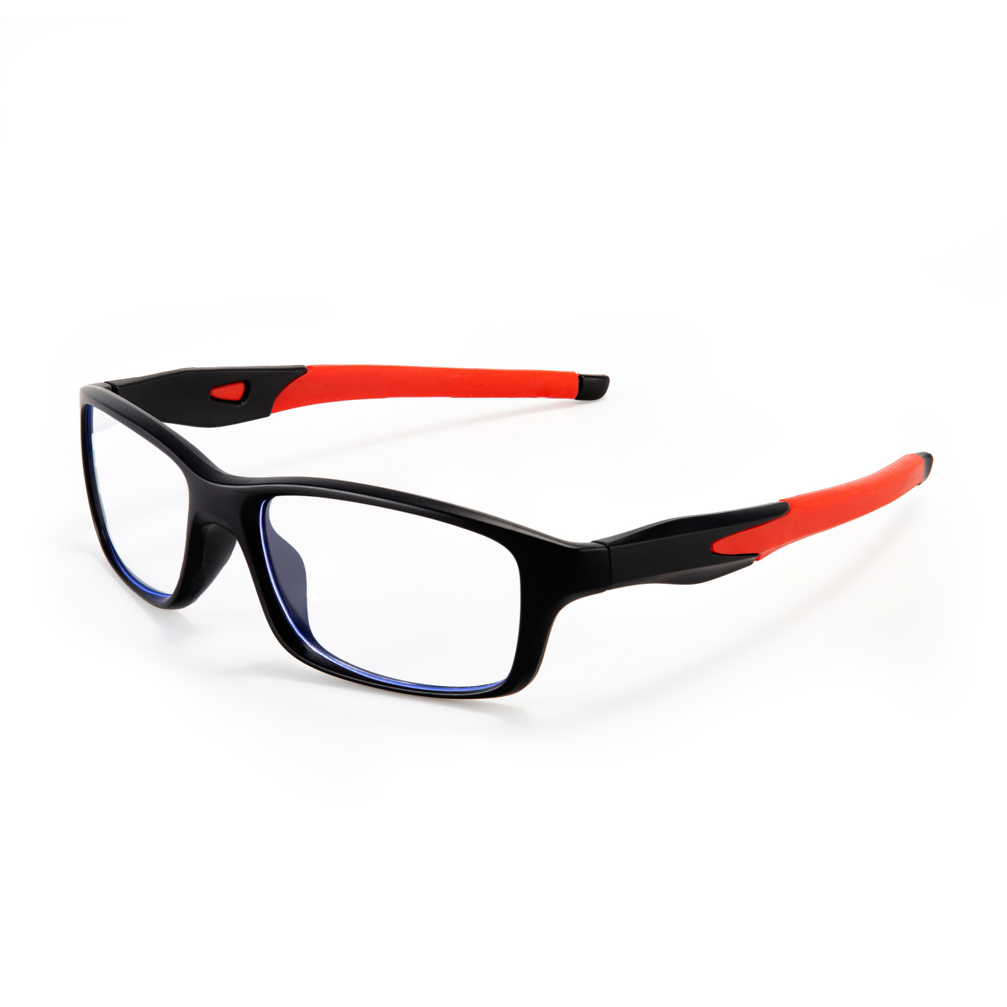 MEN'S RETRO SQUARE FRAME SPORTS ANTI-BLUE LIGHT PHOTOCHROMIC READING G