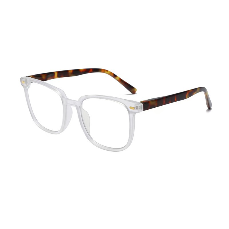 LIGHTWEIGHT SQUARE FRAME BLUE LIGHT BLOCKING READING GLASSES