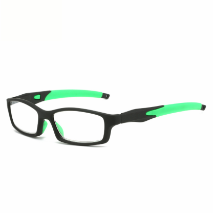ULTRA-LIGHT SOFT RUBBER TEMPLES SPORTS MULTI-FOCAL READING GLASSES