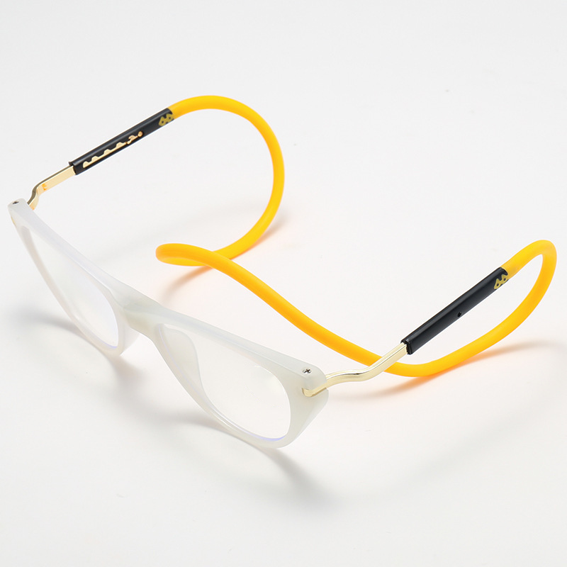 CAT'S EYE MAGNETIC PORTABLE NECK-HANGING ANTI-BLUE LIGHT READING GLASSES