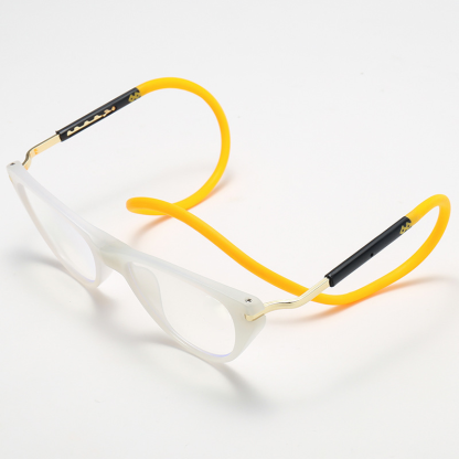 CAT'S EYE MAGNETIC PORTABLE NECK-HANGING ANTI-BLUE LIGHT READING GLASSES