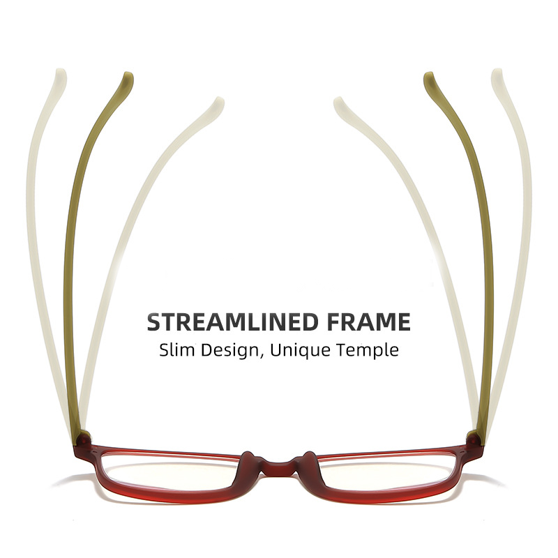 FASHIONABLE PROGRESSIVE MULTI-FOCAL SMALL SQUARE FRAME READING GLASSES