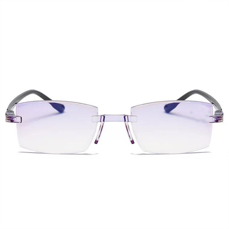 ULTRA-LIGHT FRAMELESS DIAMOND-CUT SMART ZOOM READING GLASSES