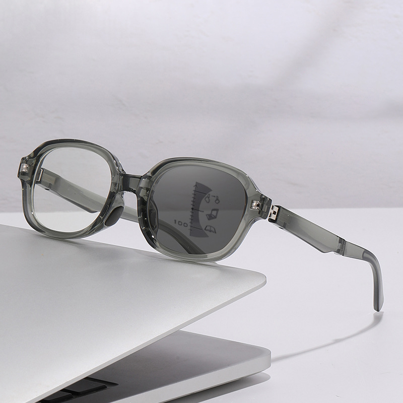 CASUAL PORTABLE FOLDABLE PHOTOCHROMIC READING GLASSES