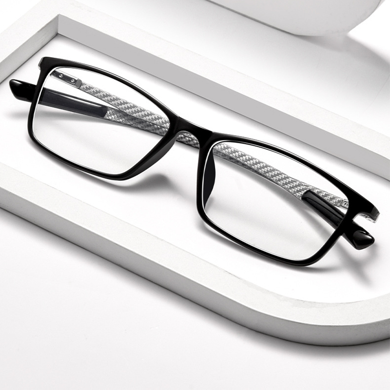 BUSINESS CARBON FIBER ULTRALIGHT ANTI-BLUE LIGHT READING GLASSES
