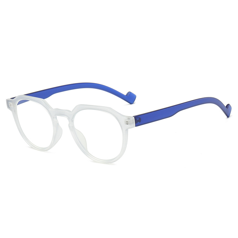 SQUARE LARGE FRAME SIMPLE BLUE LIGHT BLOCKING READING GLASSES
