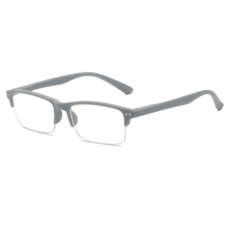 BUSINESS ALL-MATCH HALF-FRAME ULTRA-LIGHT READING GLASSES