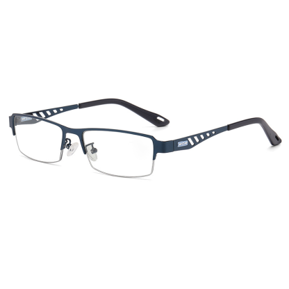 METAL BUSINESS ULTRALIGHT ANTI-BLUE LIGHT PHOTOCHROMIC READING GLASSES