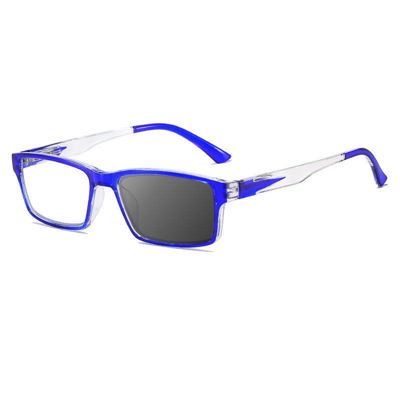 SPRING SMALL FRAME SQUARE PHOTOCHROMIC READING GLASSES