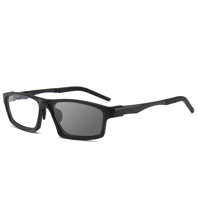 SPORTS ALUMINUM-MAGNESIUM SPRING LEGS COLOR-CHANGING MULTI-FOCAL READING GLASSES