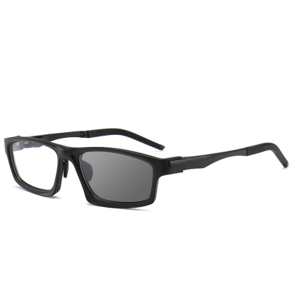 SPORTS ALUMINUM-MAGNESIUM SPRING LEGS COLOR-CHANGING MULTI-FOCAL READING GLASSES