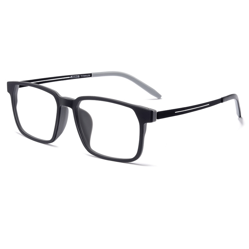 RUBBER TITANIUM FULL FRAME ANTI-BLUE LIGHT READING GLASSES