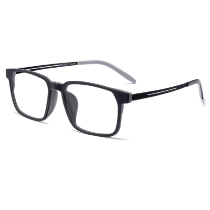 RUBBER TITANIUM FULL FRAME ANTI-BLUE LIGHT READING GLASSES