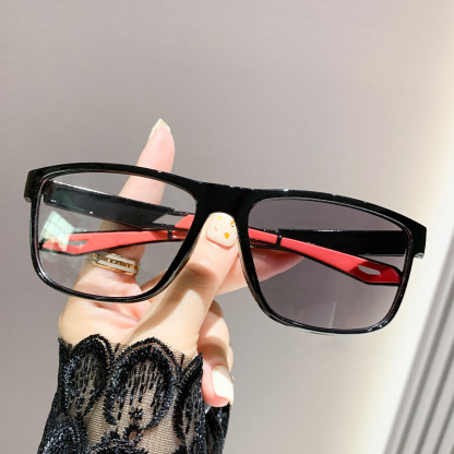 SPORTS OUTDOOR SQUARE FRAME PHOTOCHROMIC READING GLASSES