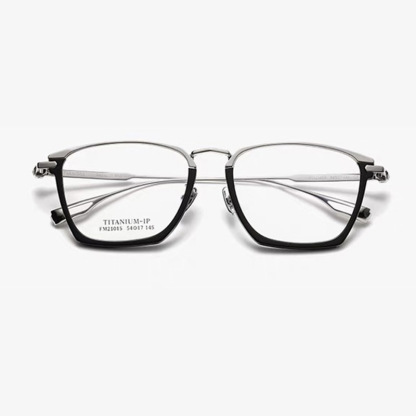 BUSINESS METAL FRAME RETRO BLUE LIGHT BLOCKING READING GLASSES