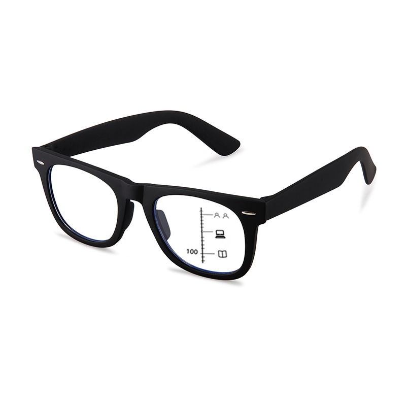 FASHION LARGE FRAME COLOR MATCHING GLASSES