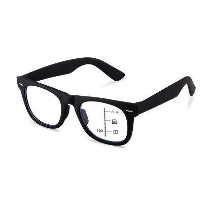 FASHION LARGE FRAME COLOR MATCHING GLASSES