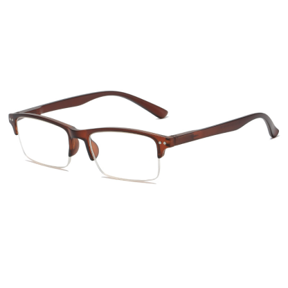 BUSINESS ALL-MATCH HALF-FRAME ULTRA-LIGHT READING GLASSES