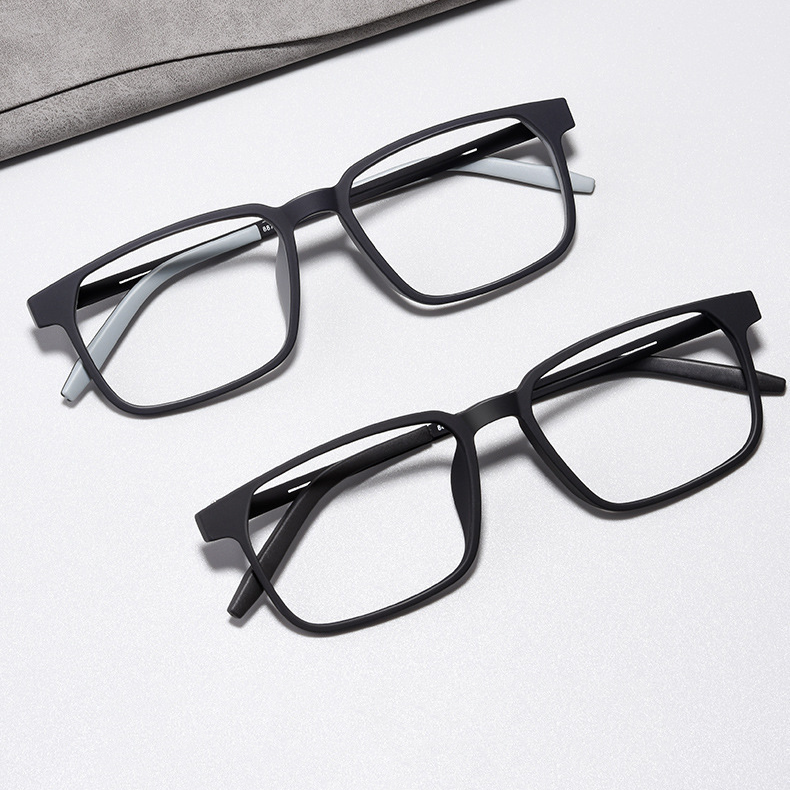 RUBBER TITANIUM FULL FRAME ANTI-BLUE LIGHT READING GLASSES