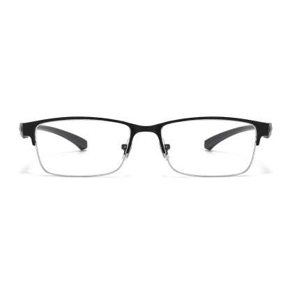 BUSINESS CLASSIC HALF-FRAME SMART COLOR-CHANGING MULTIFOCAL READING GLASSES
