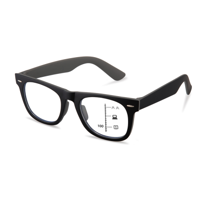 FASHION LARGE FRAME COLOR MATCHING GLASSES