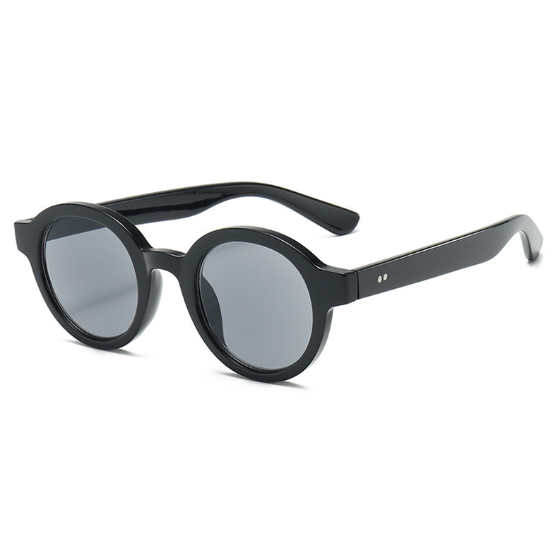 CASUAL RETRO ROUND FULL FRAME SUNGLASSES