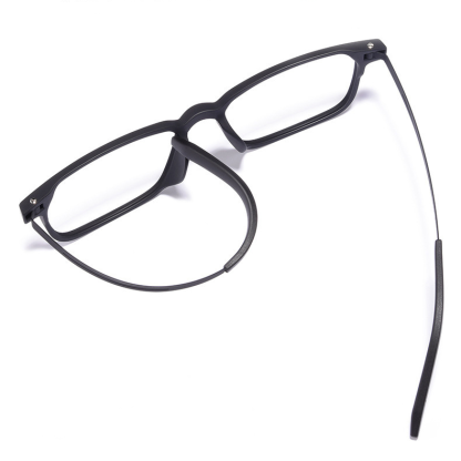 RUBBER TITANIUM FULL FRAME ANTI-BLUE LIGHT READING GLASSES