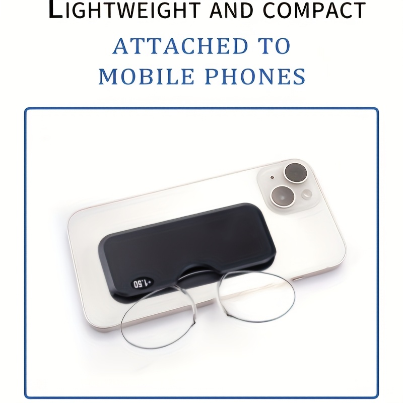 MINI PORTABLE NOSE CLIP READING GLASSES